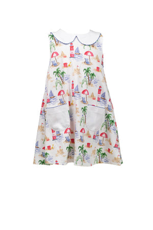 The Proper Peony Parkside Pima La  Plage Aline Dress