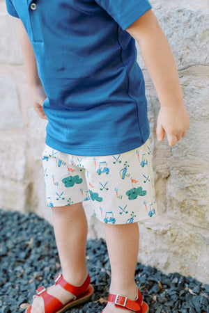 The Proper Peony Boy - Parkside Pima Golf Shorts