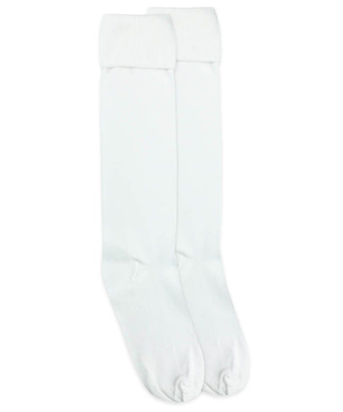 Jefferies Socks School Uniform Nylon Knee High - White