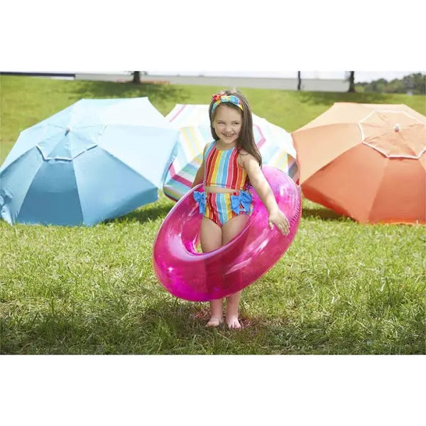Mudpie Stripe 3 pc girls swimsuit