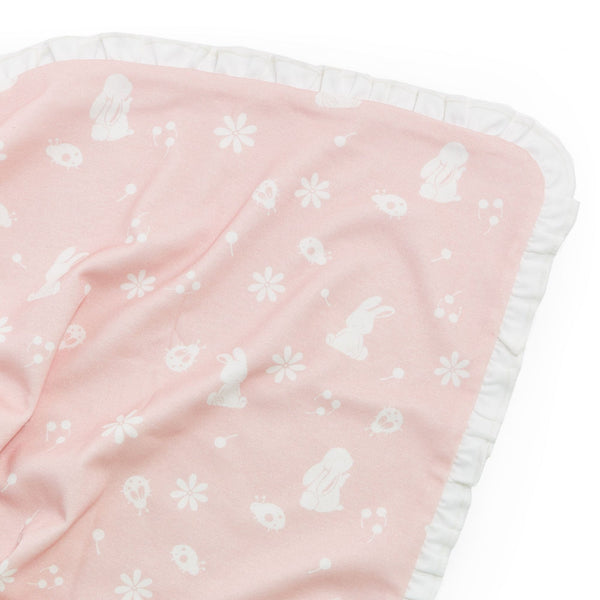 Bunnies By The Bay Blossom Organic Blanket