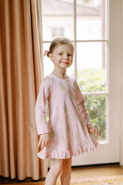 The Proper Peony Parkside Pima Tinsel Play Dress LS