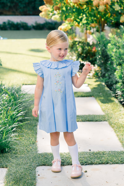 The Proper Peony Classics Sid Scallop Pleat Dress