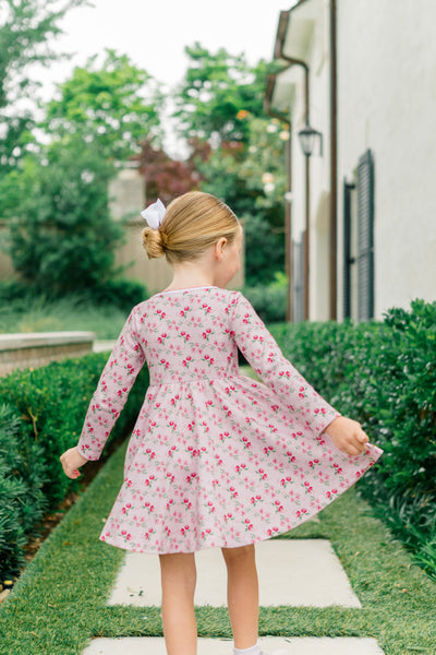 The Proper Peony Parkside Pima Zinnia Blooms Twirl Dress