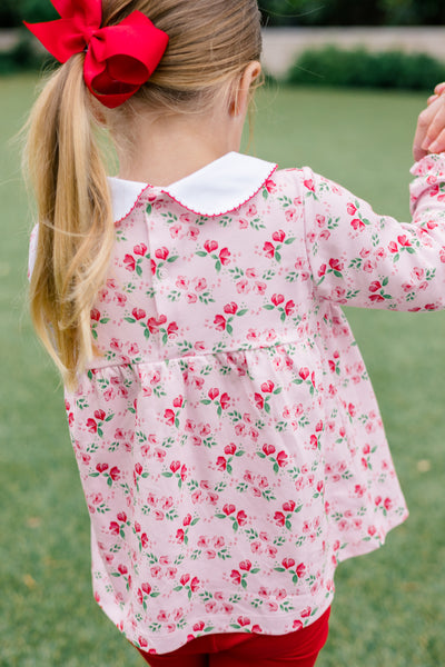 The Proper Peony Parkside Pima Zinnia Blooms Tunic Set
