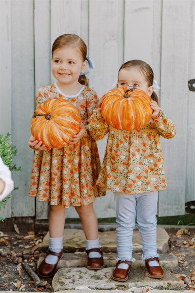 The Proper Peony Parkside Pima - Autumn Vine Tunic Set