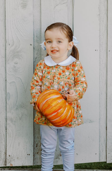The Proper Peony Parkside Pima - Autumn Vine Tunic Set