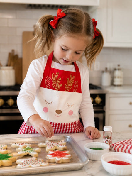 The Proper Peony Girl Apron