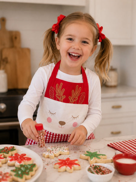 The Proper Peony Girl Apron