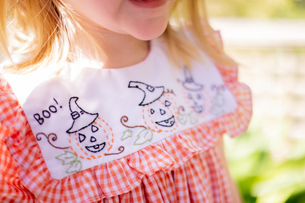 The Proper Peony Classics - Jack O’Lantern Dress