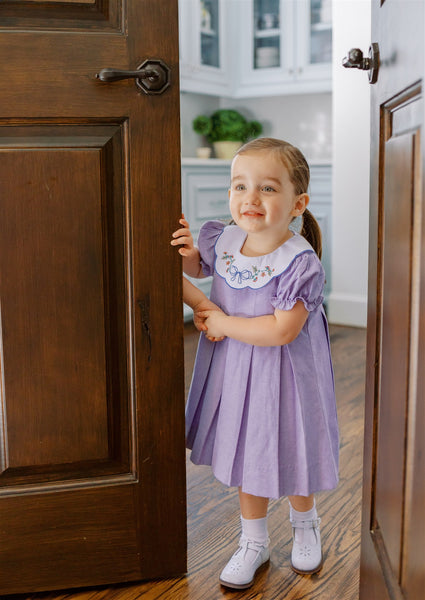 The Proper Peony Classics - Rory Bouquet Purple Dress