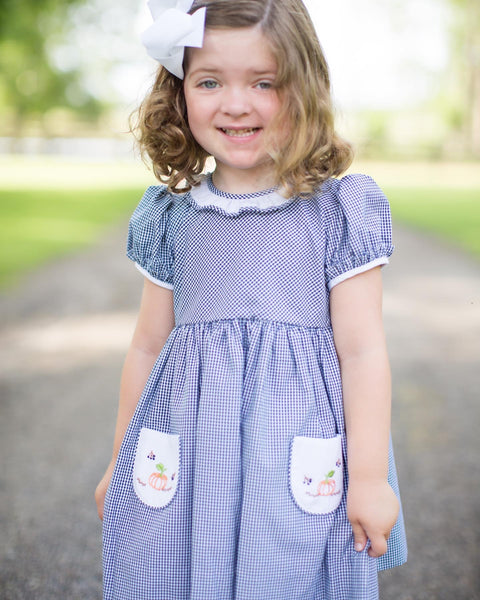 The Proper Peony Paxton Pumpkin Dress