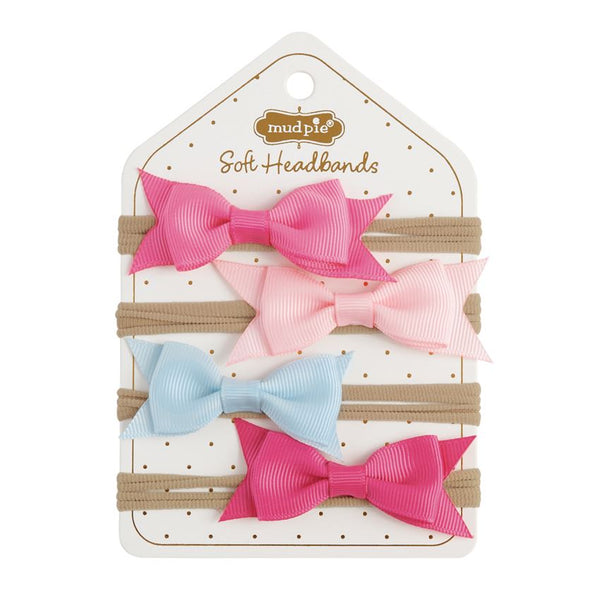 Mudpie Grosgrain Bow Soft Headband