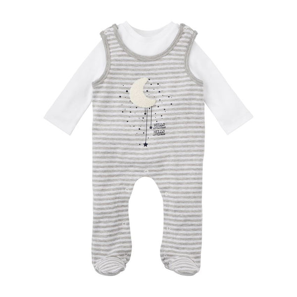 MudPie Hello Moon Jumper Set
