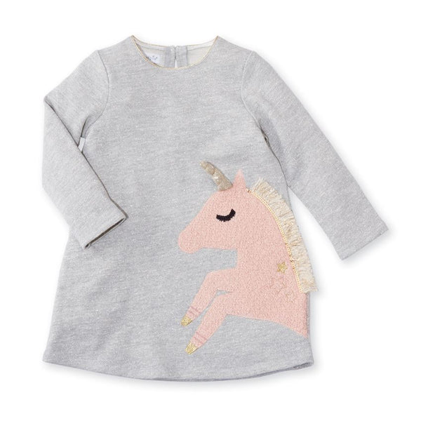 Mud Pie Dress - Sparkle Unicorn