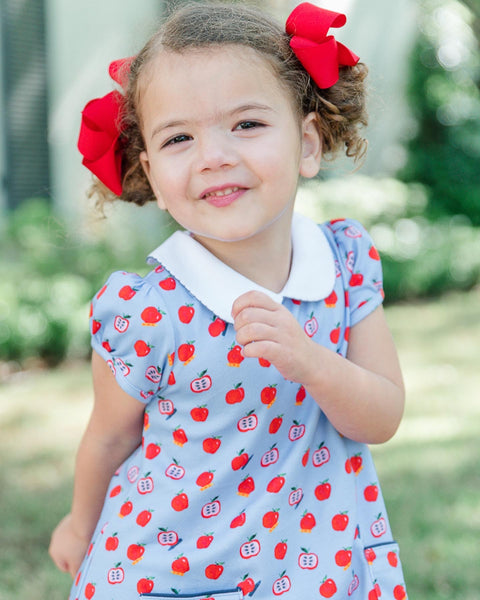 The Proper Peony Parkside Pima Apples  SS Aline Dress