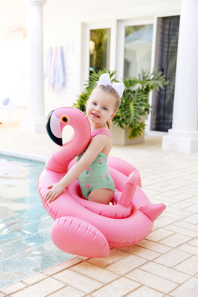 The Beaufort Bonnet Company Seabrook Bathing Suit Flarda Flamingo
