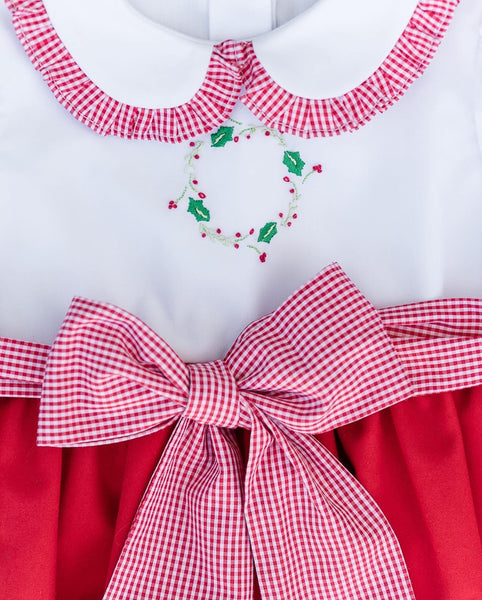 The Proper Peony Red Holiday Dress