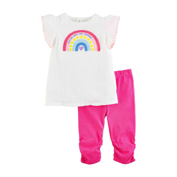 Mud Pie Tunic & Legging Set - Rainbow