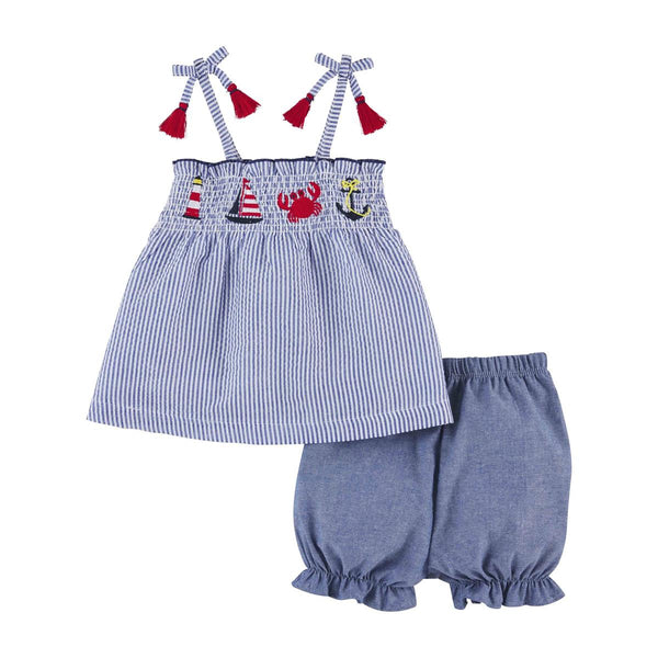 Mud Pie Sail Away Short Set
