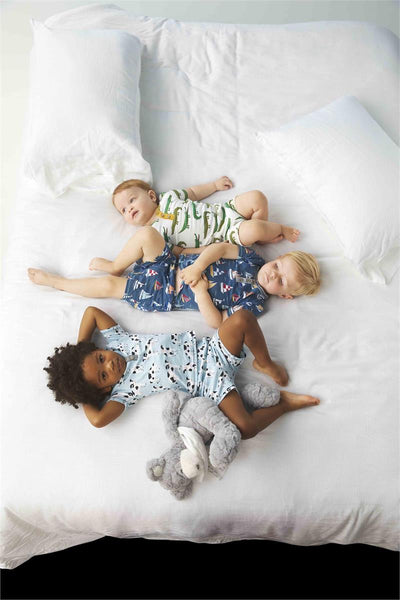 Mud Pie Pajamas - Sailboat Short Set