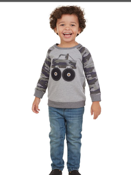 Mudpie Sweatshirt - Boys Camo