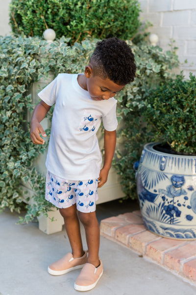 The Proper Peony Parkside Pima Nantucket Prep Boy Shorts