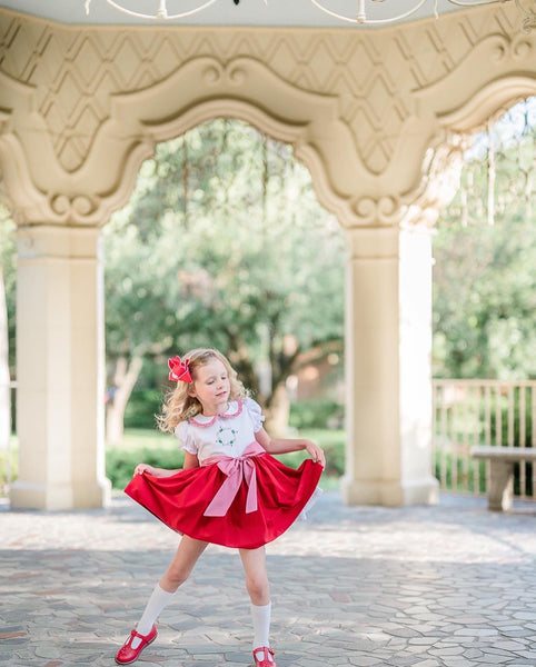 The Proper Peony Red Holiday Dress