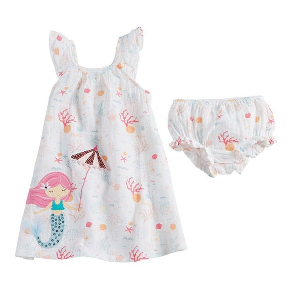Mudpie Mermaid Muslin Dress