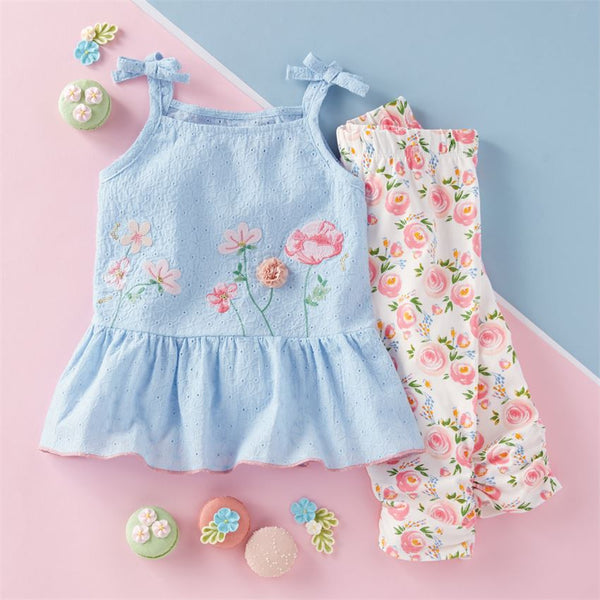 Mudpie Rosebud Tunic $ Capri Set