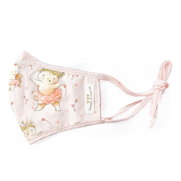 Bunnies By The Bay Cloth Adult Face Mask - Blossom