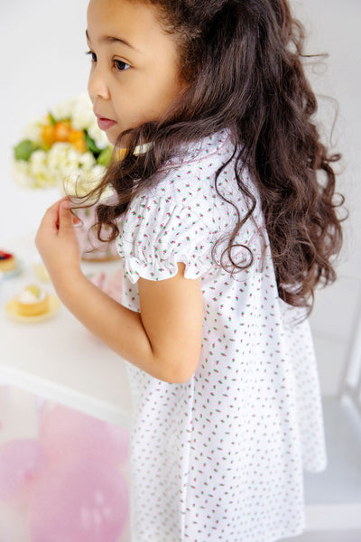 The Beaufort Bonnet Company Holly Day Dress - Port Royal Rosebud