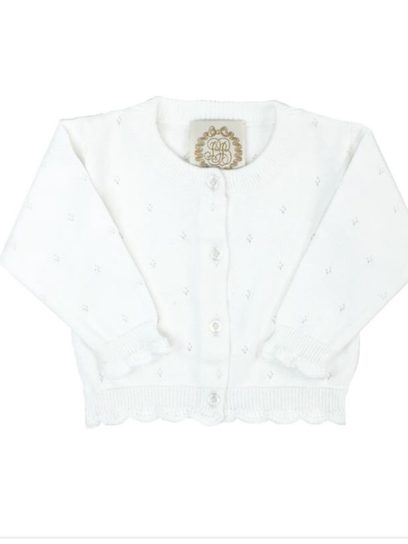 The Beaufort Bonnet Kitty Cardigan in White