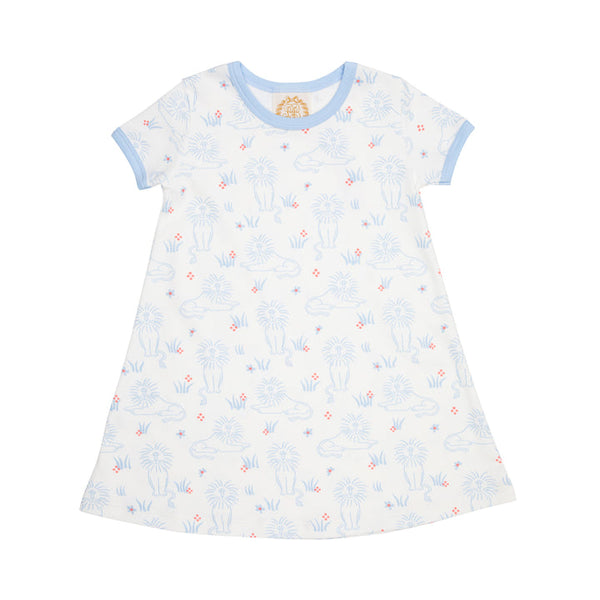 The Beaufort Bonnet Company SS Polly Play Dress Just Lion Around