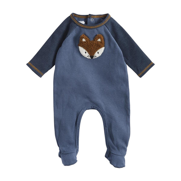 Mud Pie Sleeper - Fox Waffle