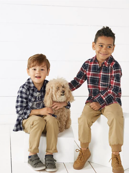 Mudpie Flannel Shirt - Red