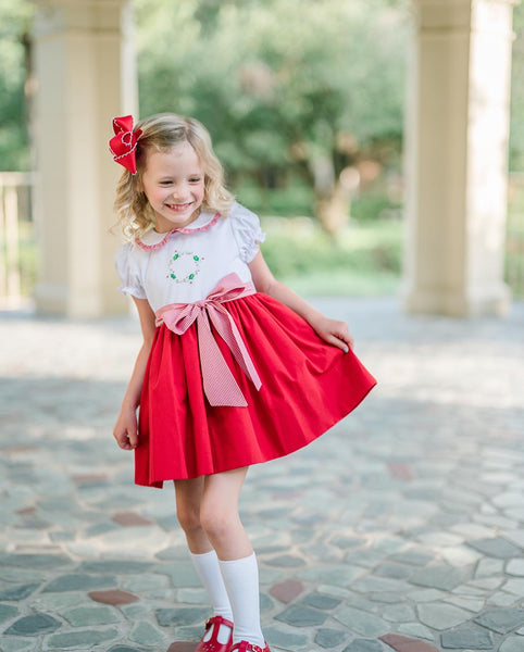 The Proper Peony Red Holiday Dress