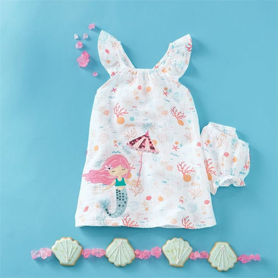 Mudpie Mermaid Muslin Dress
