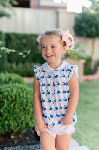 The Proper Peony Parkside Pima Nantucket Prep Bloomer Set