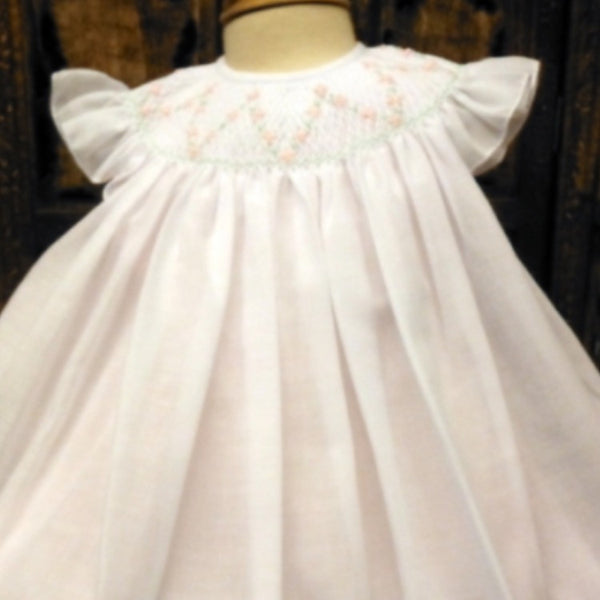 Will'beth Pink and Mint Bishop Dress