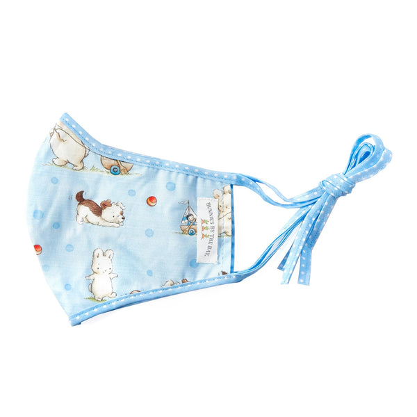 Bunnies By The Bay Cloth Child Face Mask - Skipit & Bud