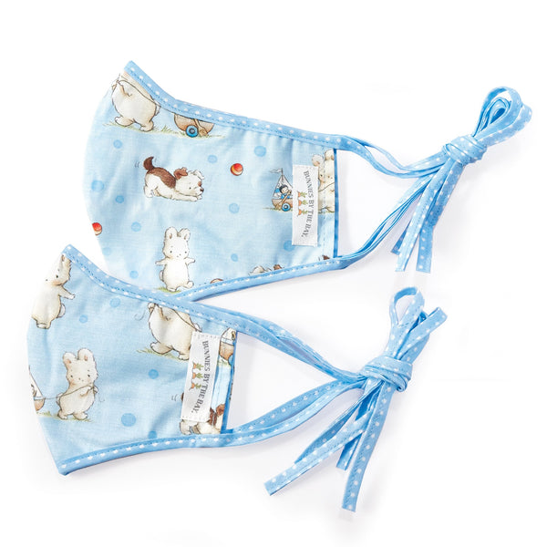 Bunnies By The Bay Cloth Child Face Mask - Skipit & Bud
